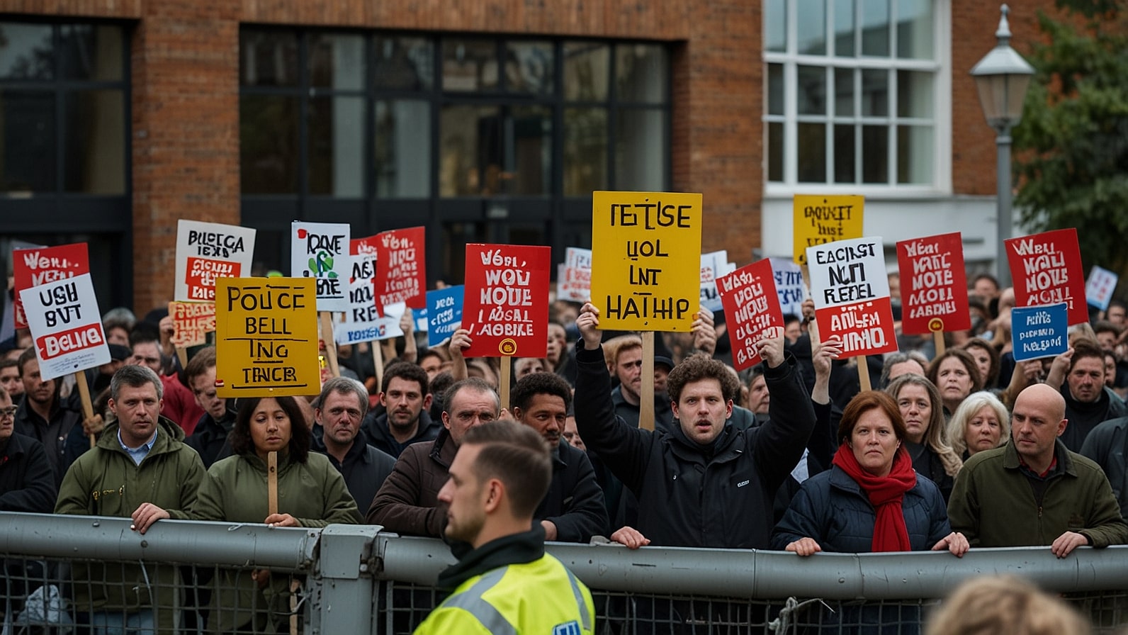 UK Protests Erupt Over Asylum Hotel Ban in Epping